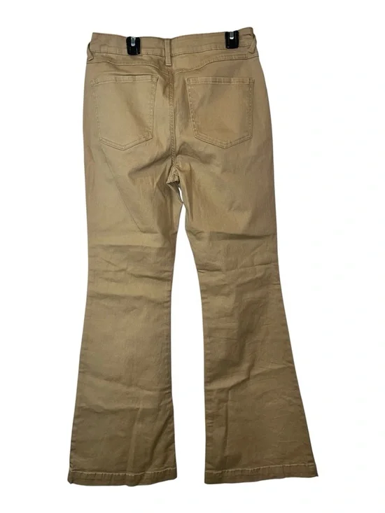 Happily Grey High Rise Flare Jeans Size 7/28 NWT Tan Stretch Denim - Picture 3 of 6